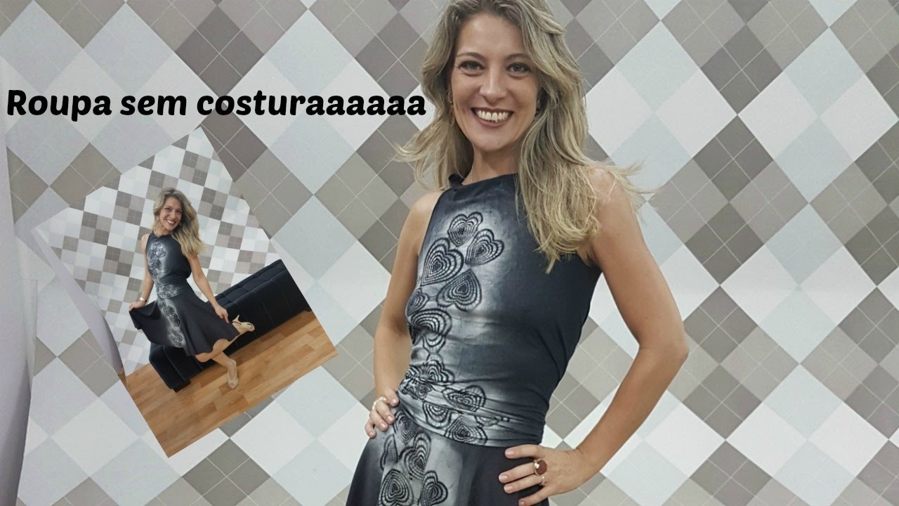 Blusa e saia sem costura..... enfim meninasssssss