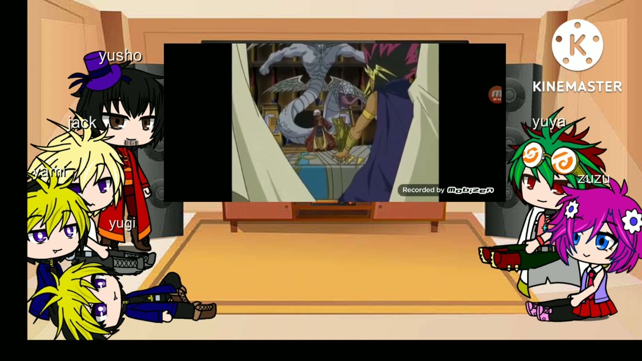 Yu-Gi-Oh arc v reacts to Yu-Gi-Oh