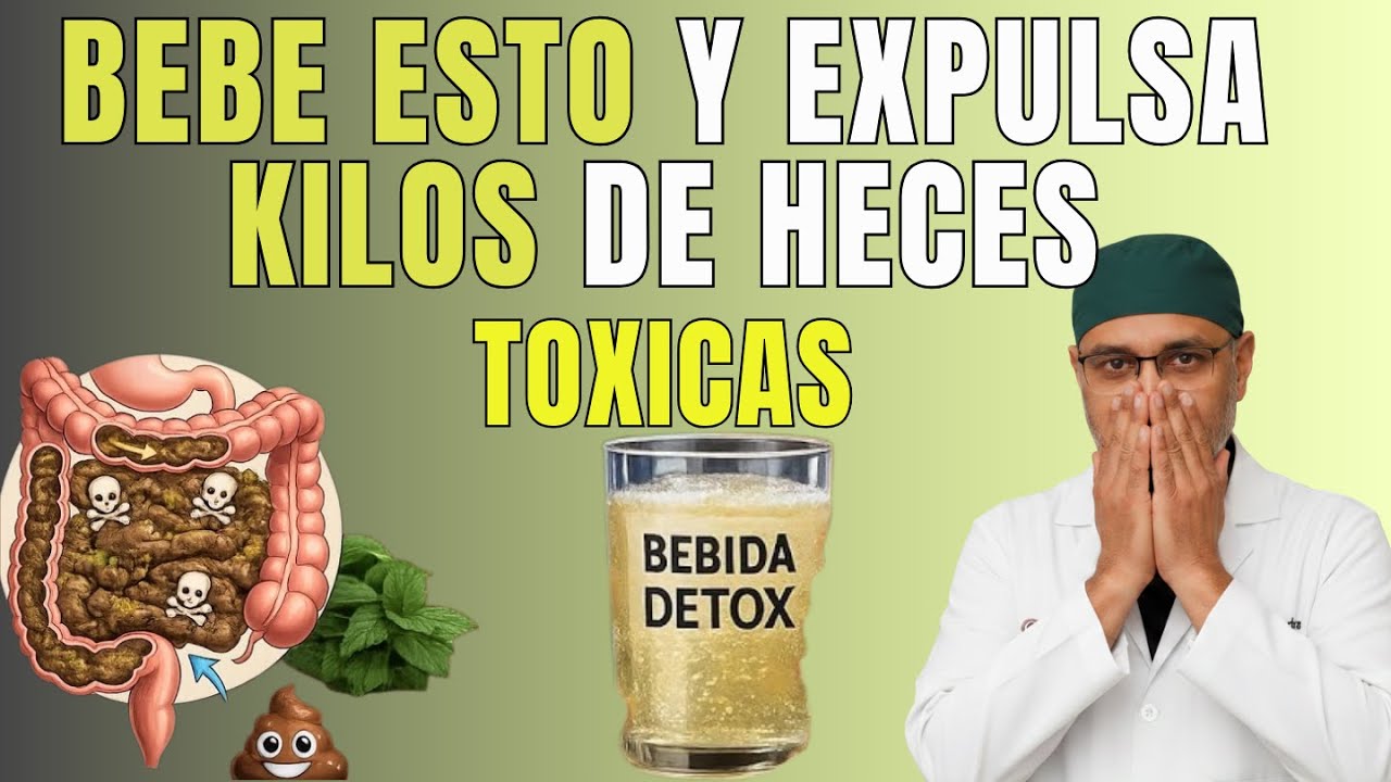 ESTO Limpia el COLON de GASES y HECES mejor que Cualquier Medicamento