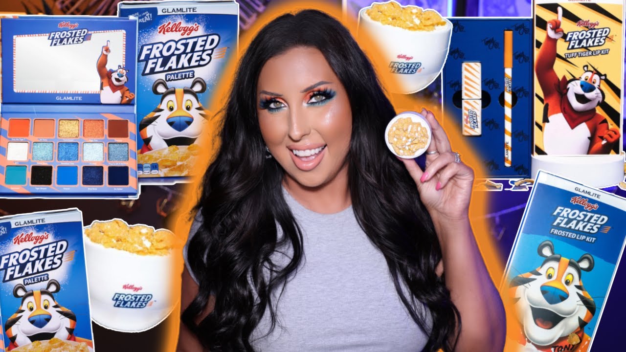 I BOUGHT THE ENTIRE GLAMLITE FROSTED FLAKES COLLECTION | SWATCHES & TRY ON