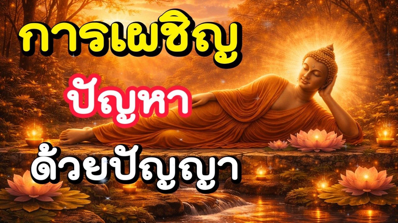 การเผชิญปัญหาด้วยปัญญา | ฟังธรรมก่อนนอน , ฟังธรรมสอนใจ | Ep.44
