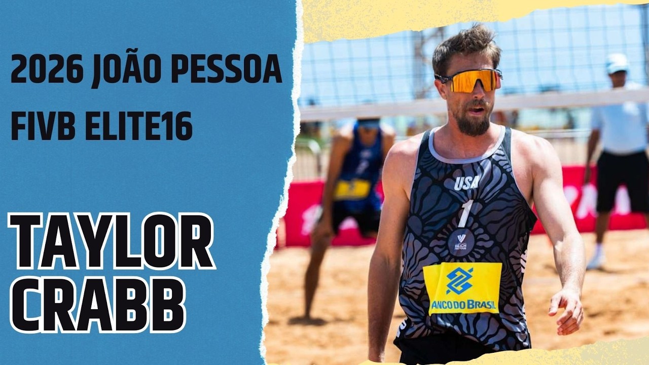 Taylor Crabb Best Plays | 2026 João Pessoa FIVB Beach Pro Tour