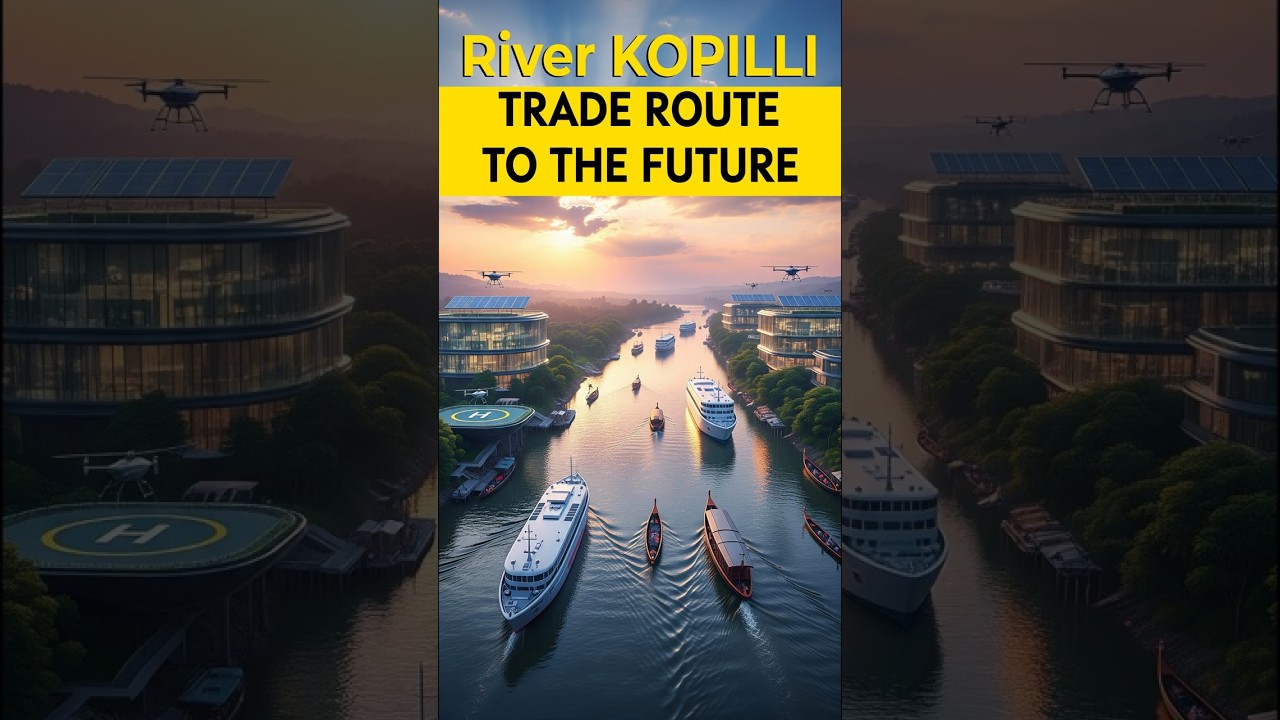 Kopili River Revolution: Assam&rsquo;s Green Transport Leap🚢 #kopili #river #analogias #cashorts #assam