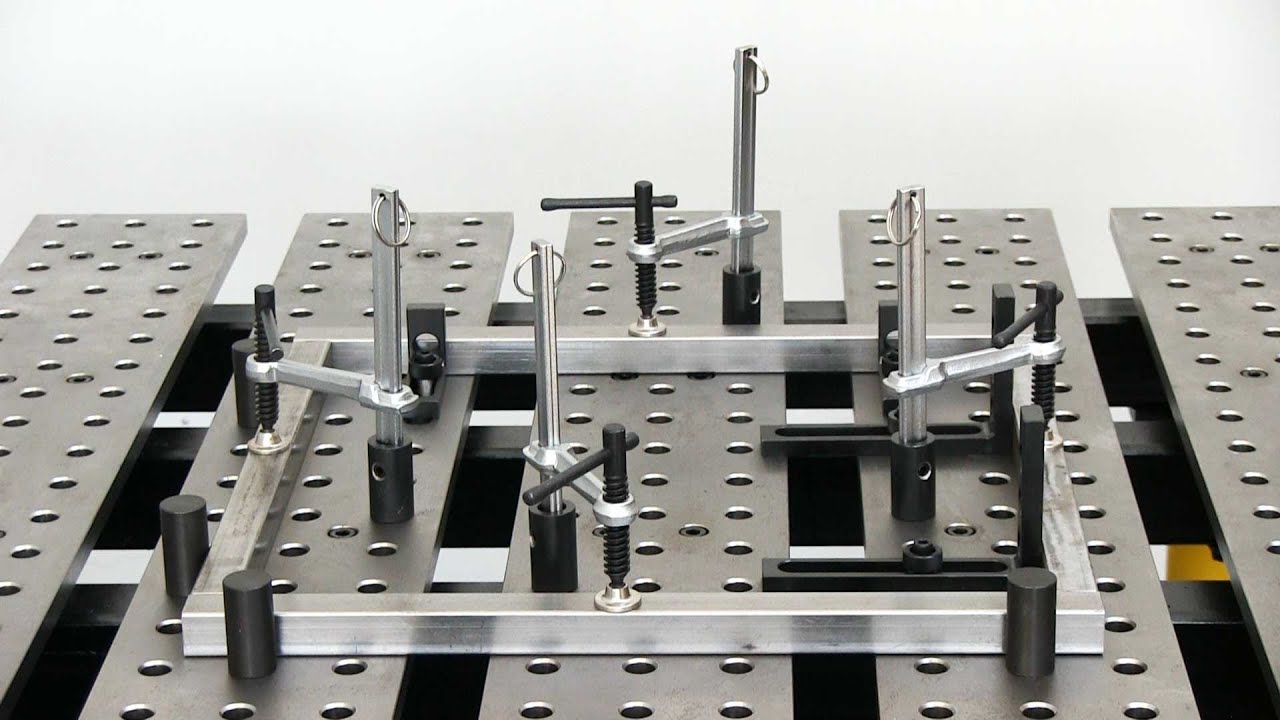 Setup a basic fixture for square tube frames