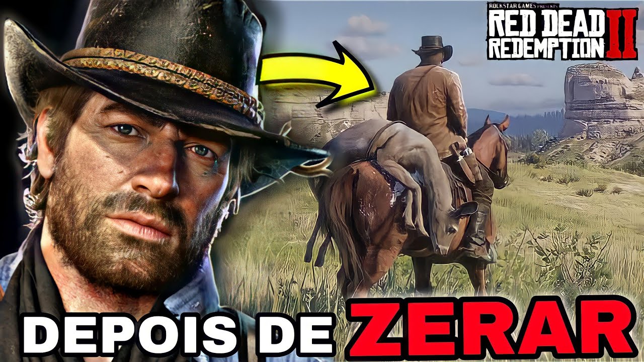COMO JOGAR COM ARTHUR MORGAN DEPOIS DE ZERAR (no ep&iacute;logo) RED DEAD REDEMPTION 2