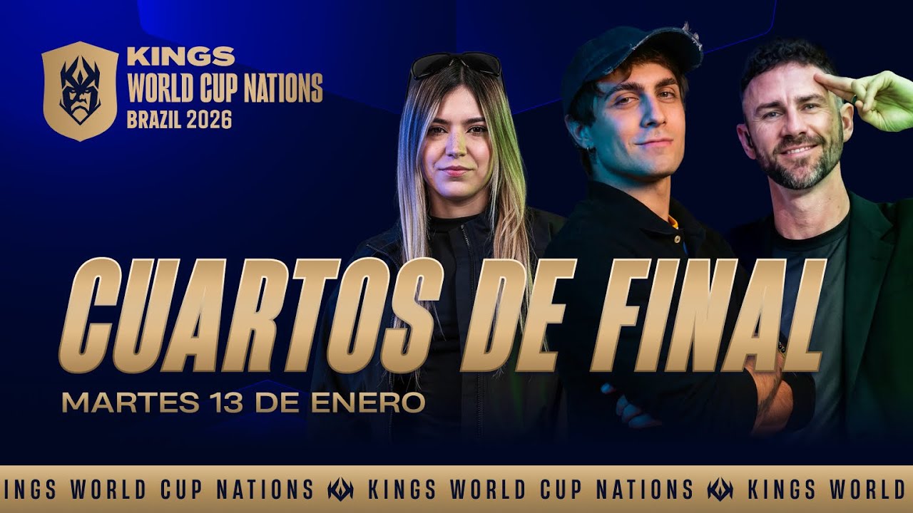 🇪🇸 👑 Kings World Cup Nations 2026 👑 Cuartos de Final | M&eacute;xico vs Francia | Italia vs Brasil