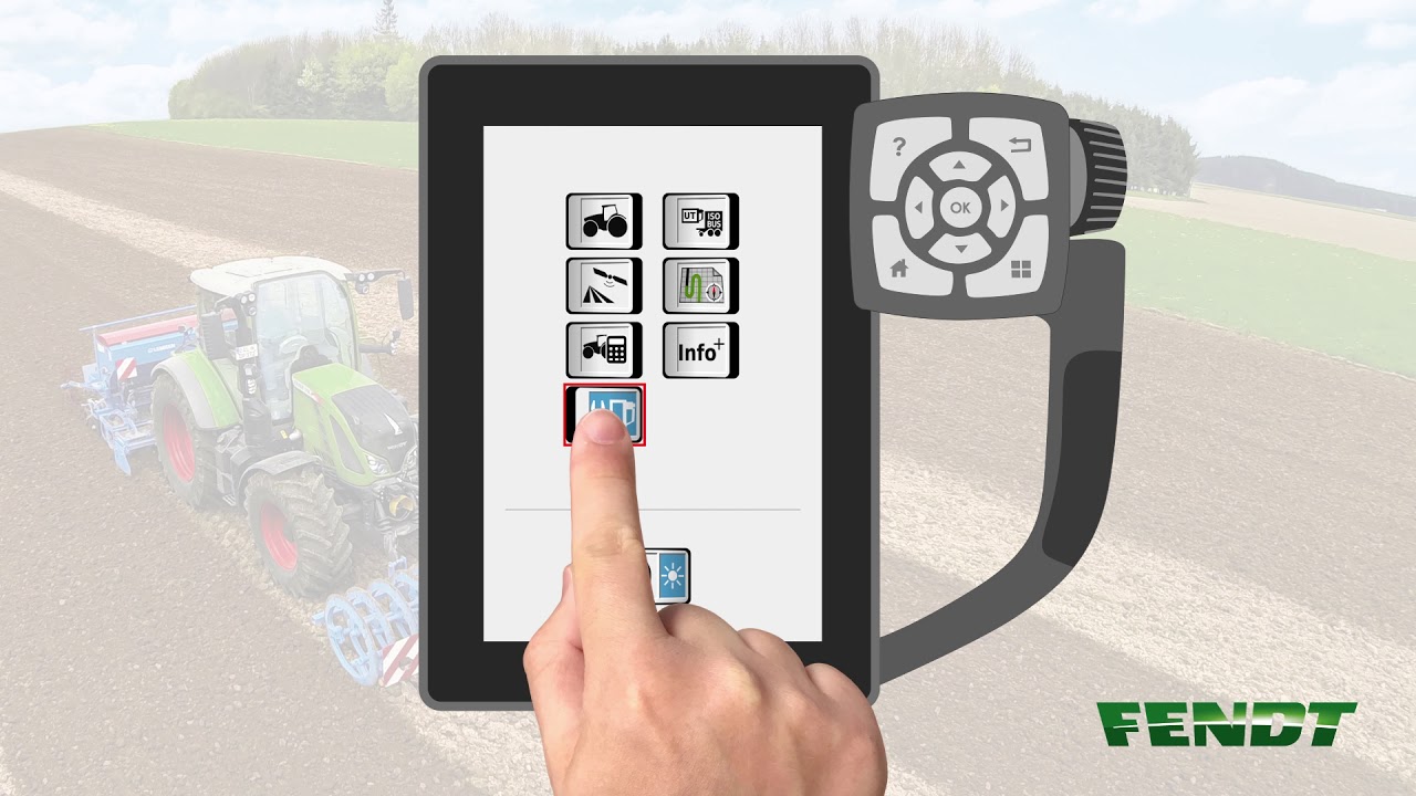 Fendt Variotronic | Use of Control Element Mapping | Fendt