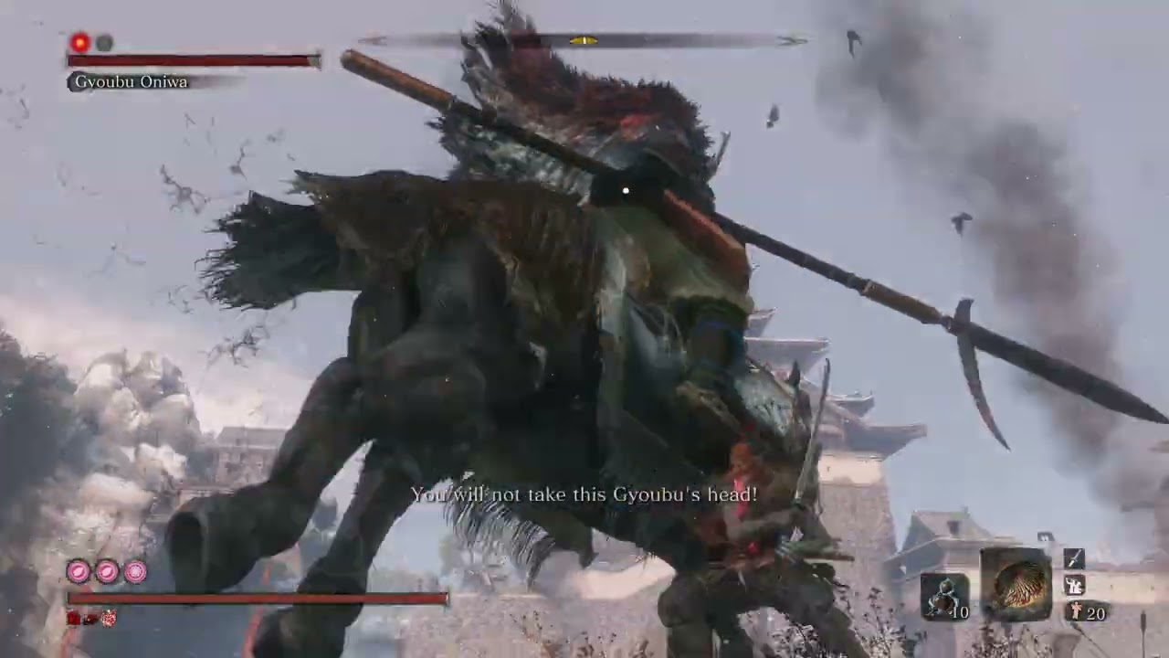 Gyobou Oniwa, No Damage (Charmless DB NG+7)