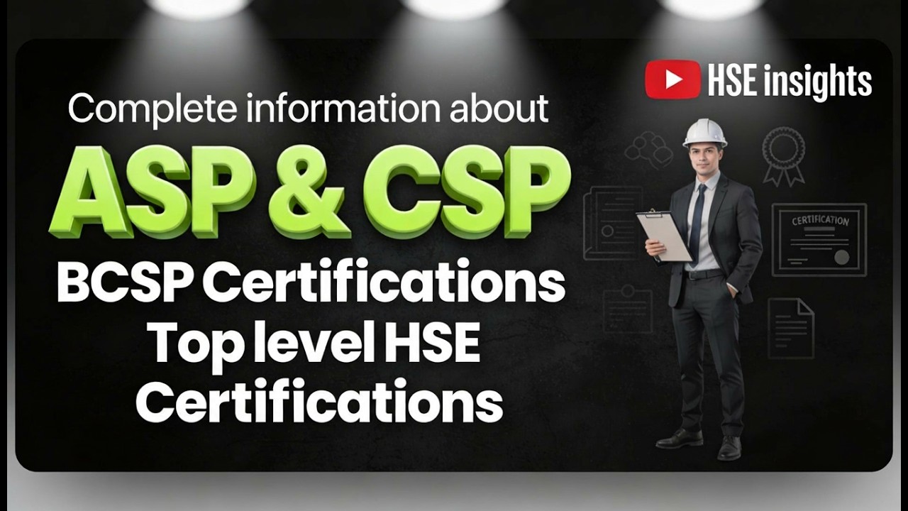 ASP и CSP | Лучшие сертификаты в области охраны труда и техники безопасности