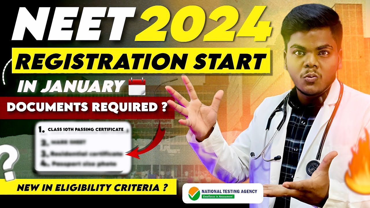 All details about NEET 2024 Registration🚨|Documents Required?✅New Eligibility Criteria?🔥#neet