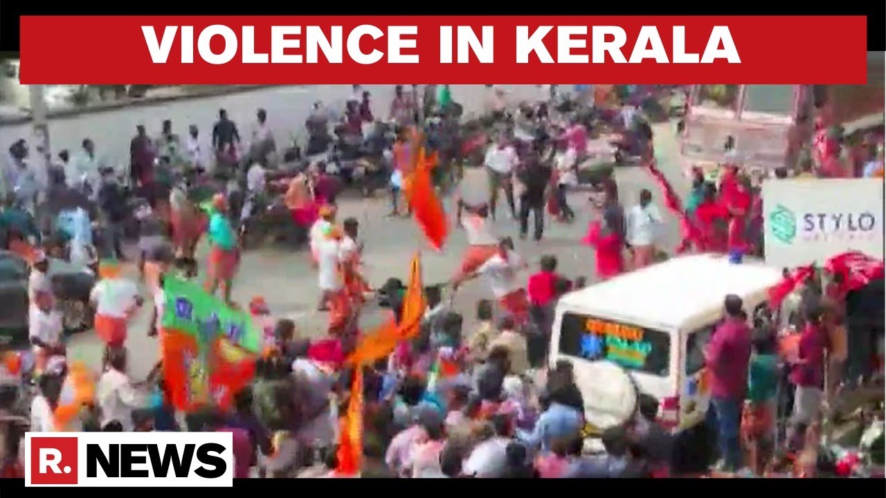 Kerala: BJP & CPM Workers Clash In Kozhikode Amid Local Body Poll Counting