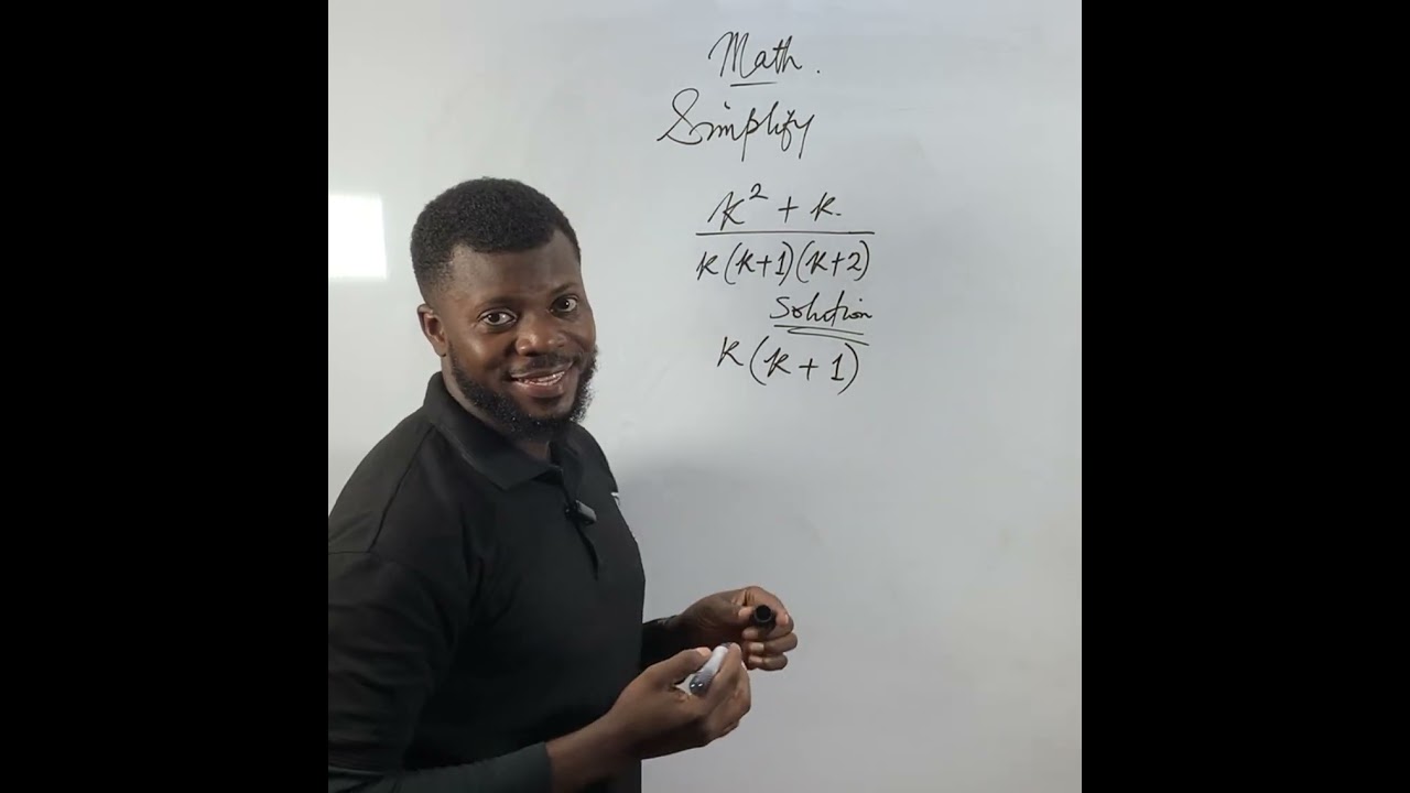 Solve smartly and avoid this mistake   #algebra #instructoralison #pidginenglish