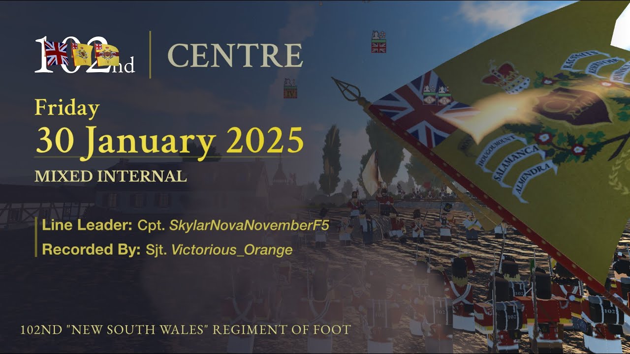 Friday Flogging - [Centre POV] - 102nd Regiment of Foot (Nova) - Jan 30, 2026