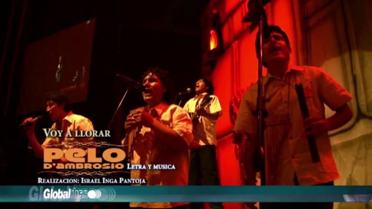 Voy a llorar - Pelo D'Ambrosio | En vivo