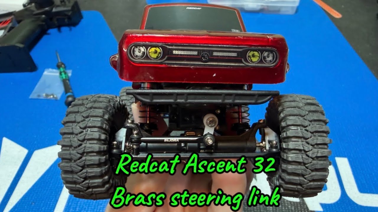 Redcat Ascent 32 Игнорируйте латунные рулевые тяги.