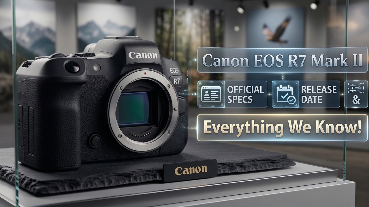 Data premiery, cena i ukryte funkcje aparatu Canon EOS R7 Mark II ujawnione!