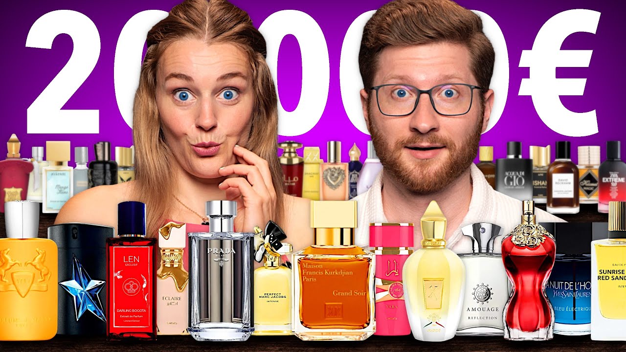 Wir zeigen unsere 20.000&euro; Parfum-Sammlung!🤯