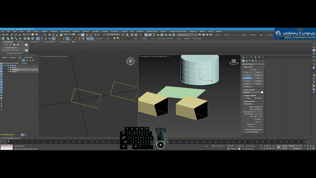Flysimware 3DS MAX UI TUTORIAL