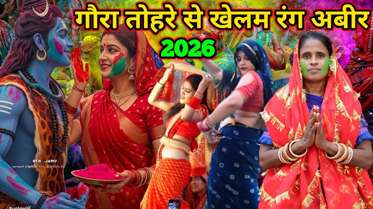 गौरा तोहरे से खेलम रंग | Johar Tohare Se Khelam | #होलीसुपरहिटगाने #shivcharcha #होली2026 