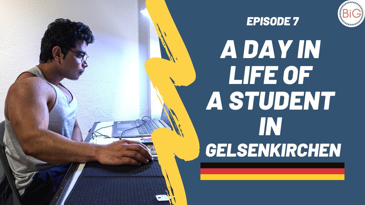 A Day in Life of A Student in Gelsenkirchen: BSc in Mechanical Engineering in Germany | Episode 7🇩🇪