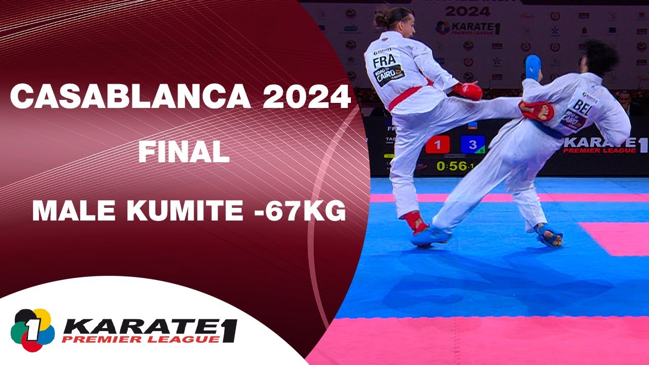 Best Bouts of Casablanca 2024 | Y. Tas (FRA) vs  Y. O. Haj Amar (BEL) | WORLD KARATE FEDERATION