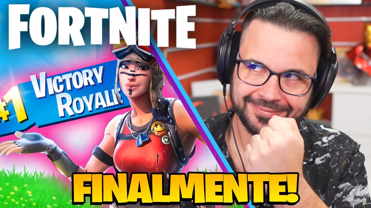 una vittoria FINALMENTE su FORTNITE