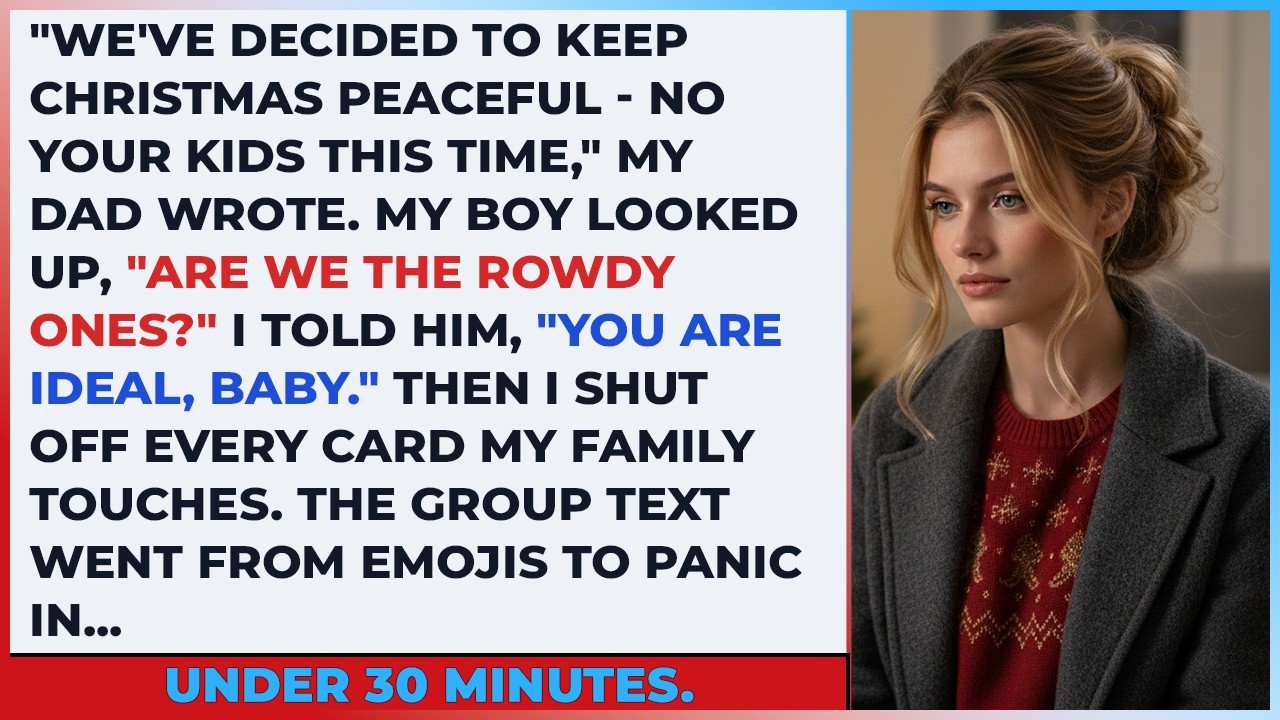 My Nephew Mocked My Son’s Stutter In Front Of Everyone At His Party. All Family Laughed. I Made A