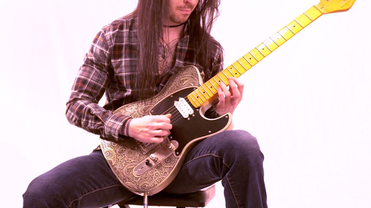 Dean Zelinsky: Dellatera Paisley SideKick Neck Pickup Demonstration