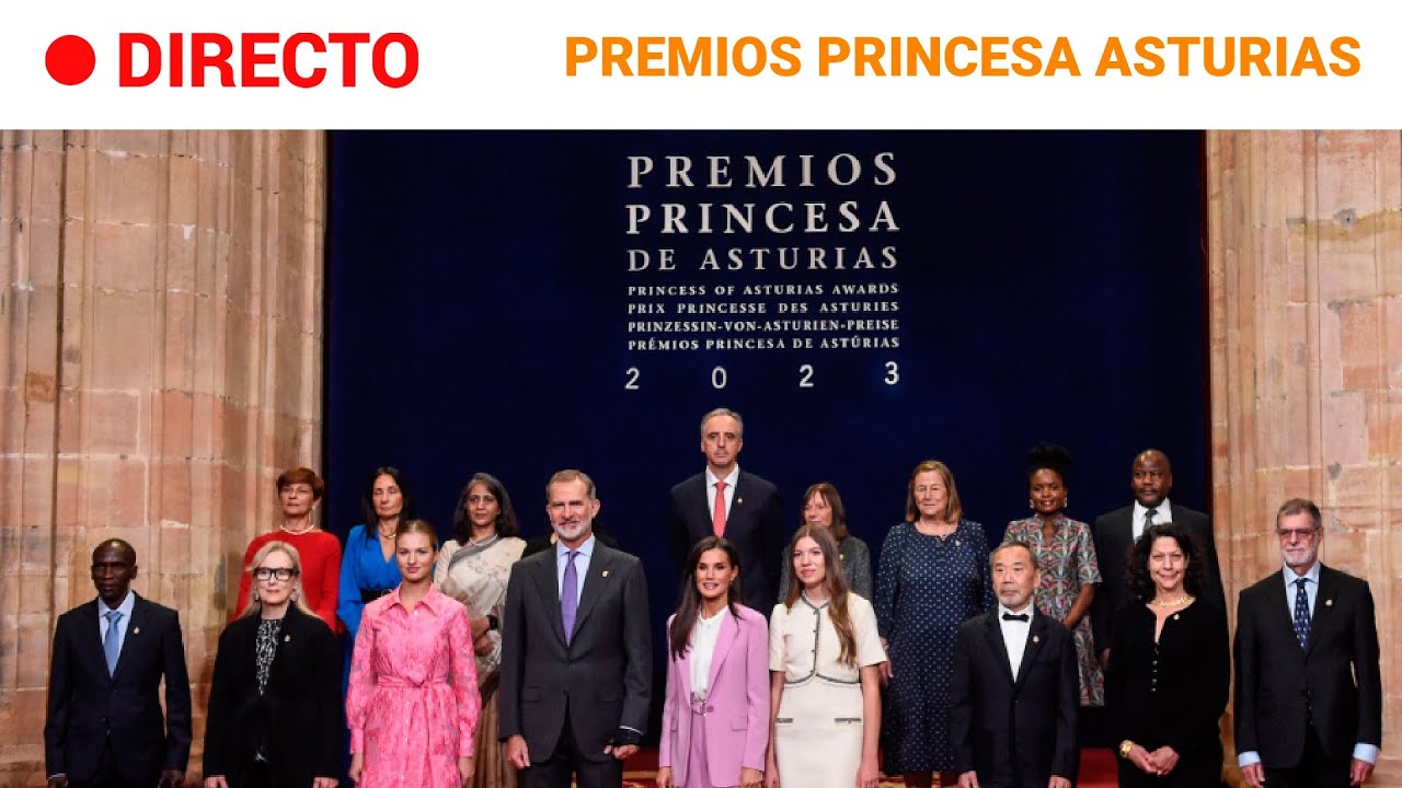 PREMIOS PRINCESA ASTURIAS: Los REYES, LEONOR y SOFÍA reciben a los GALARDONADOS |