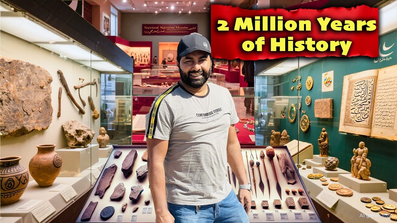 2 Million Years of History | Karachi National Museum 🏺 | From Stone Age to Moen Jo Daro |