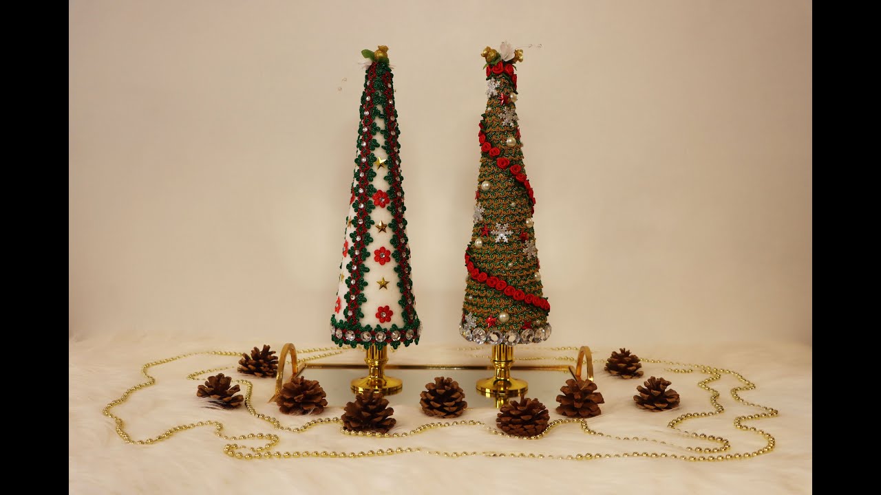 🎄✨ Cómo Hacer Pinos Navideños Espectaculares con Materiales Fáciles