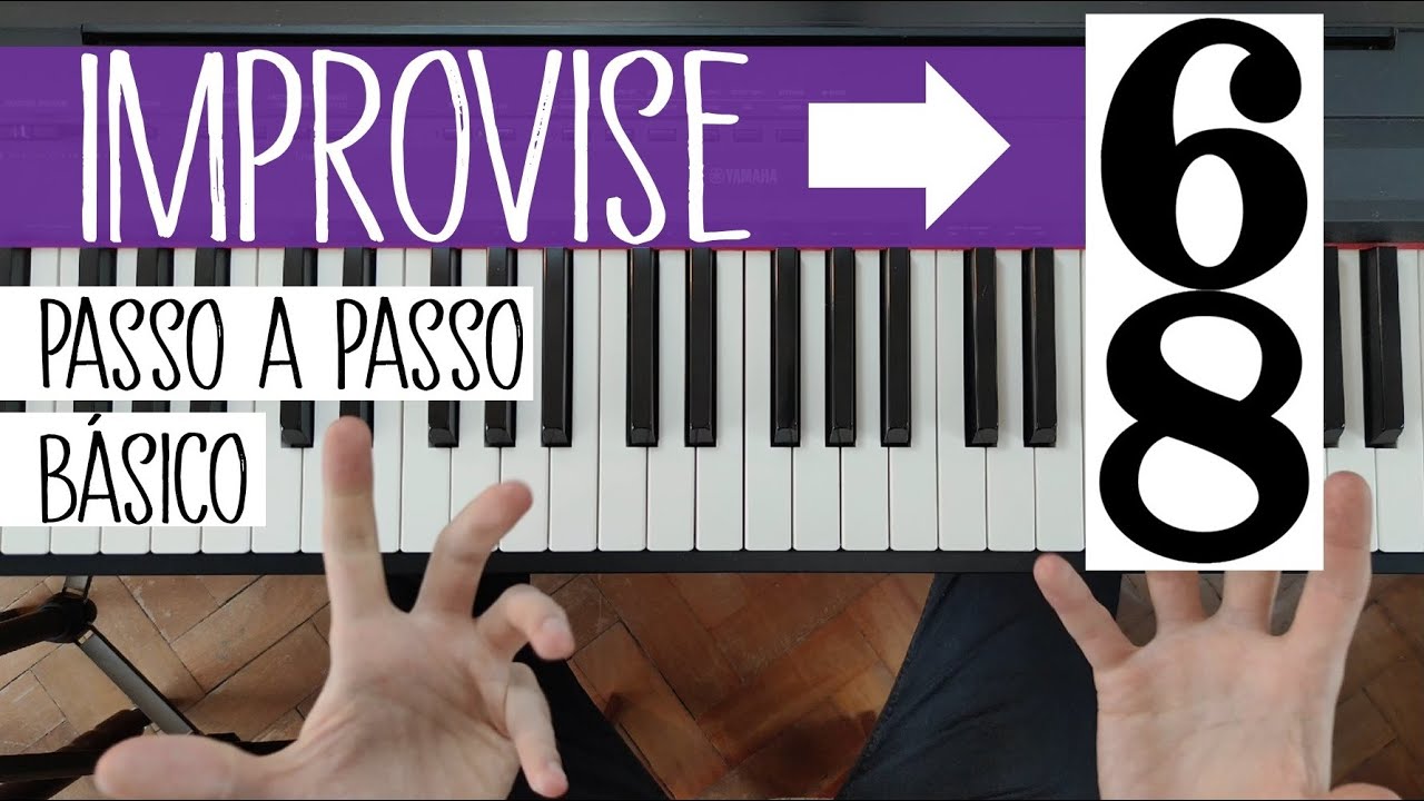 Improvise em 6/8 no piano | passo a passo básico