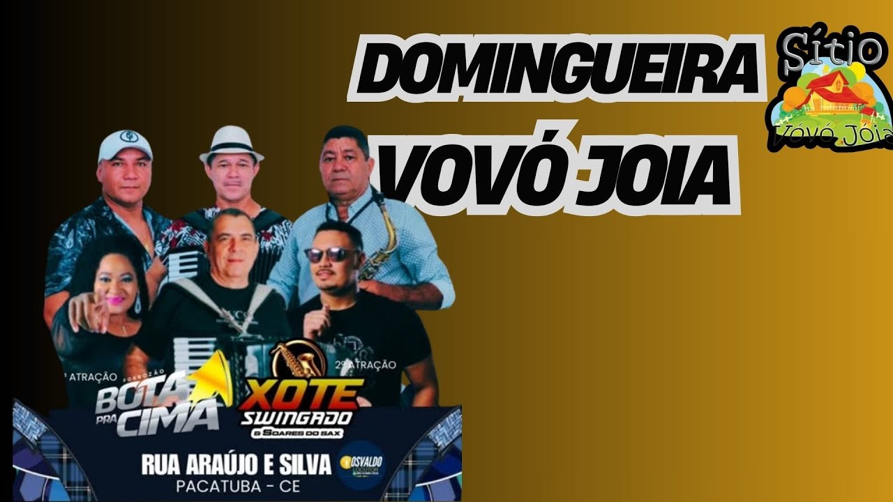 Domingueira da vovó joia com Bota pra cima & Soares do sax !!!!!!!!!!!!!!! #trending #forrozeiros