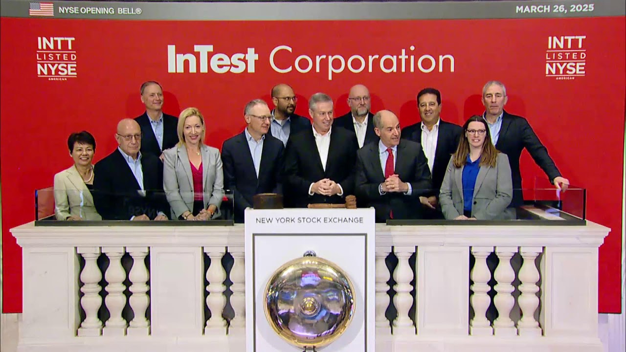 InTest Corporation (NYSE American: INTT) Rings The Opening Bell&reg;