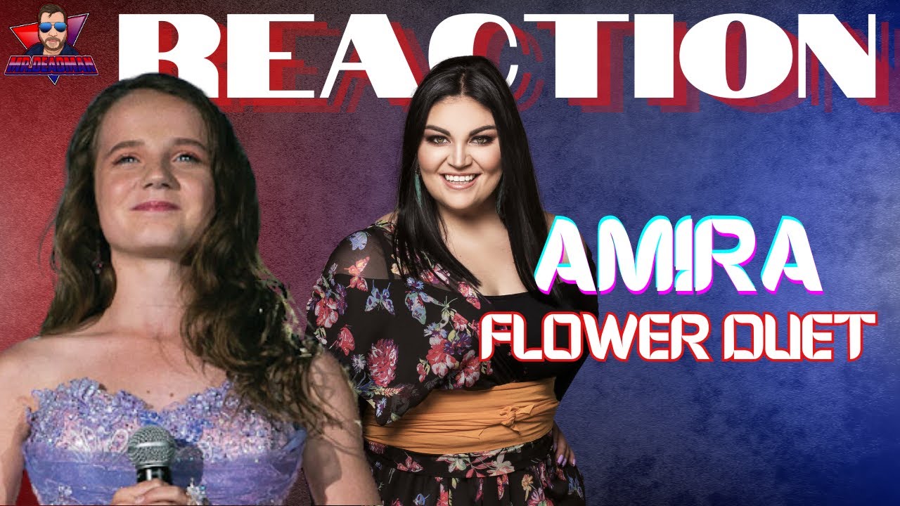 Amira Willighagen and Corlea Botha Flower Duet Reaction
