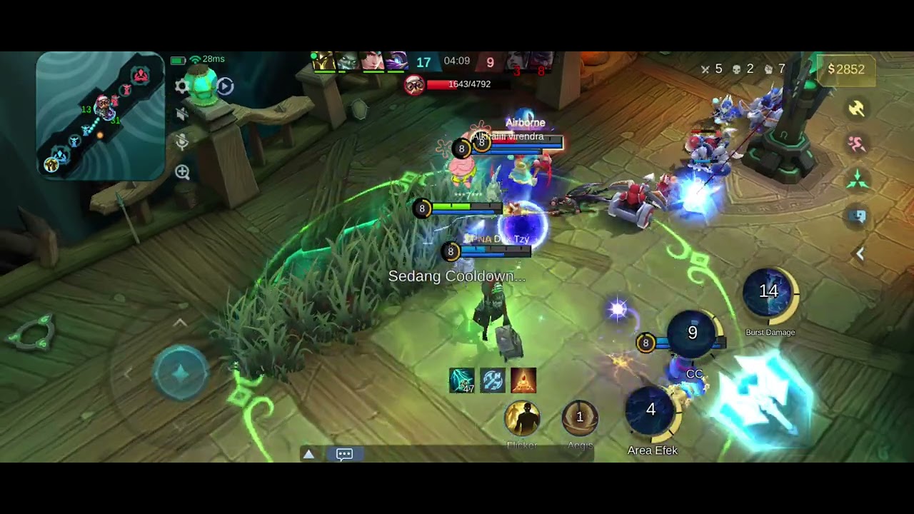 Karina nya ngeri guys gua kewalahan, scary guys against karina