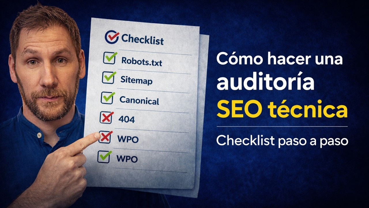 Cómo hacer una auditoría SEO técnica (Checklist paso a paso)