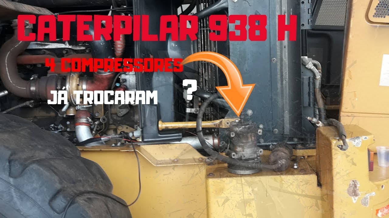 CATERPILAR PC 938 H ! 4 COMPRESSORES TROCADOS !