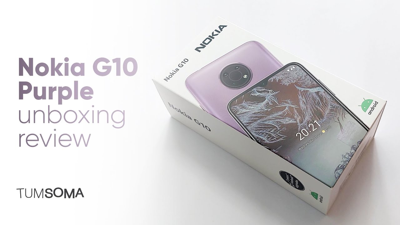 Nokia G10 Purple - Unboxing Review