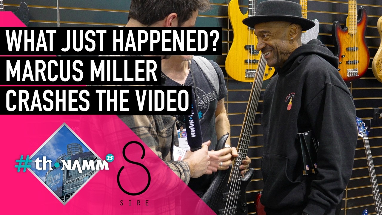 NEW Sire Marcus Miller Basses | #ThoNAMM25