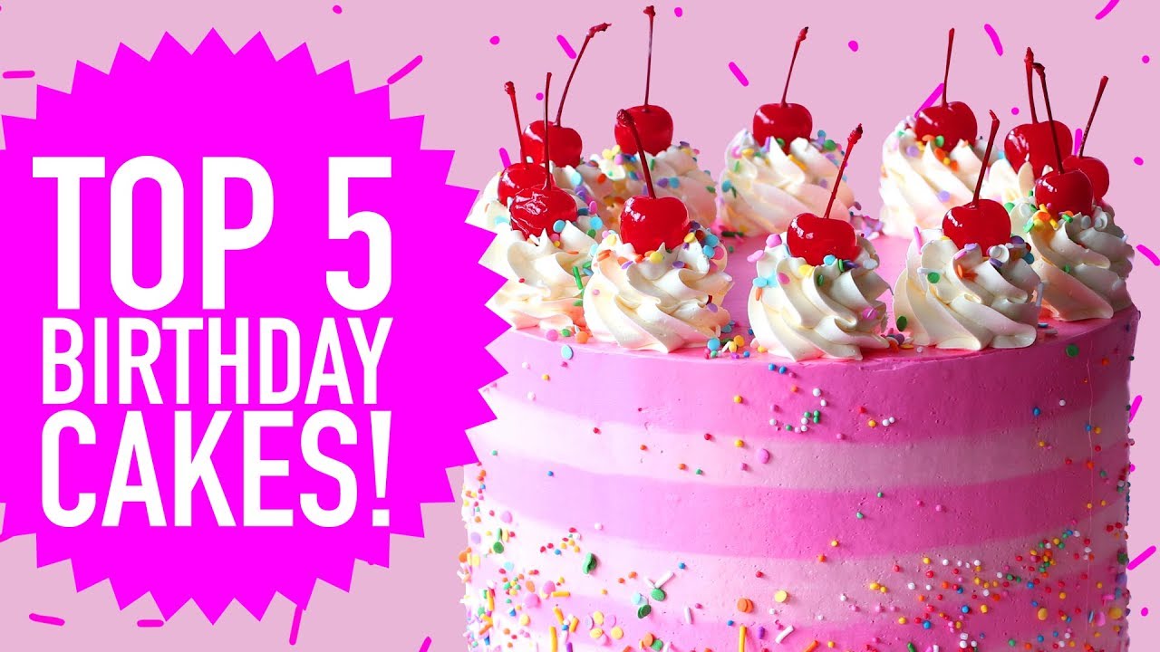 TOP 5 BIRTHDAY CAKES! - The Scran Line