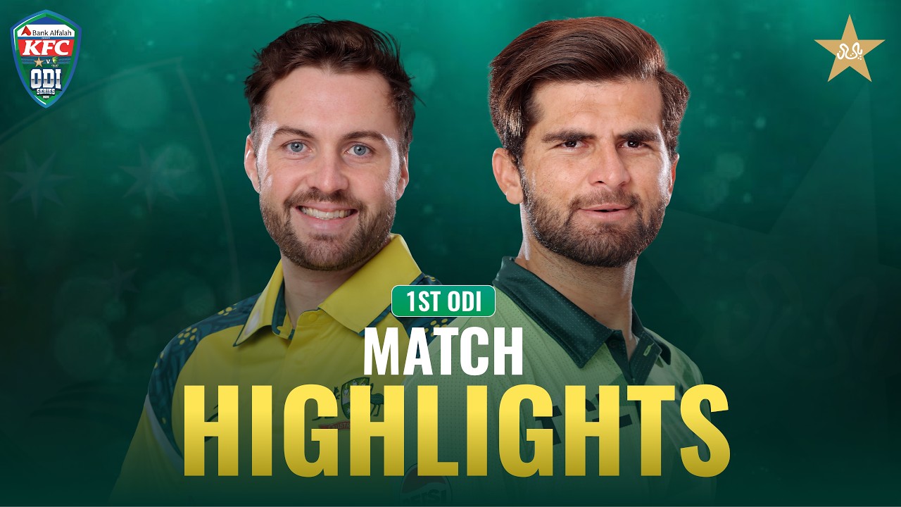 Short Match Highlights | Pakistan vs Australia | Match 01 | ODI Series 2026 | MZE1K