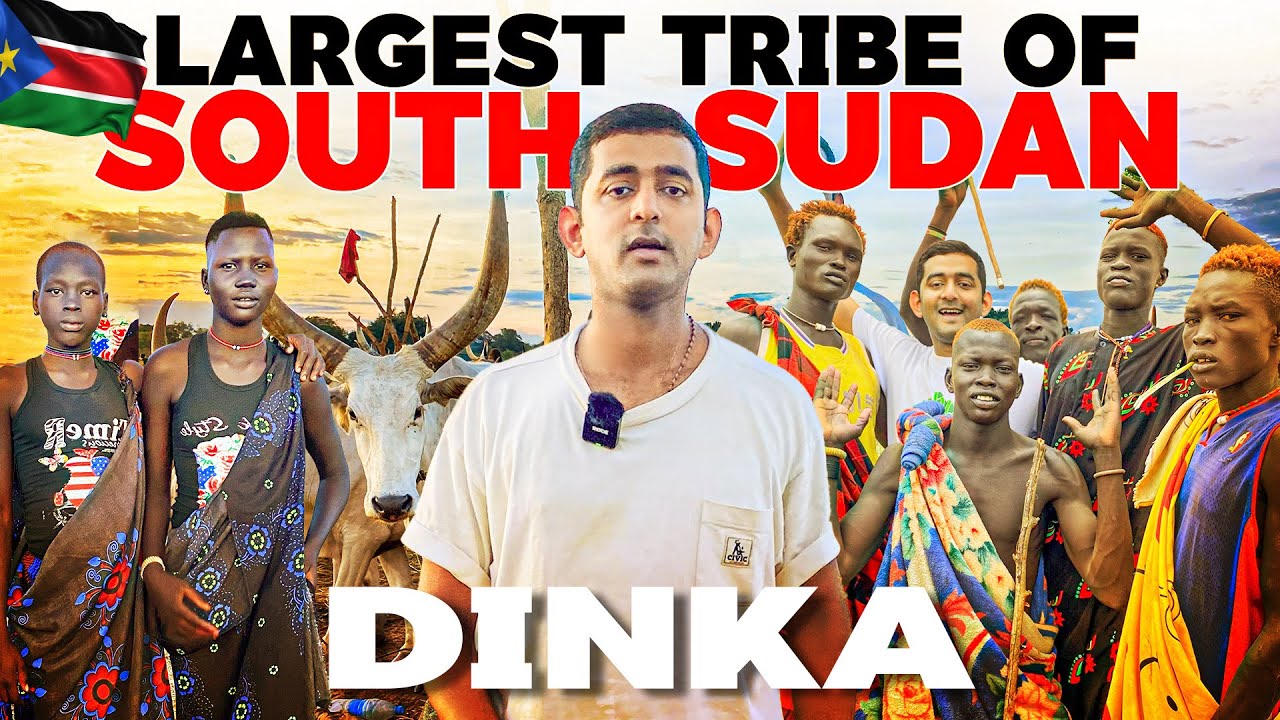 FIRST FOREIGNER TO WITNESS THIS OCCASSION - WITH THE DINKA'S OF SOUTH SUDAN 🇸🇸 #southsudan
