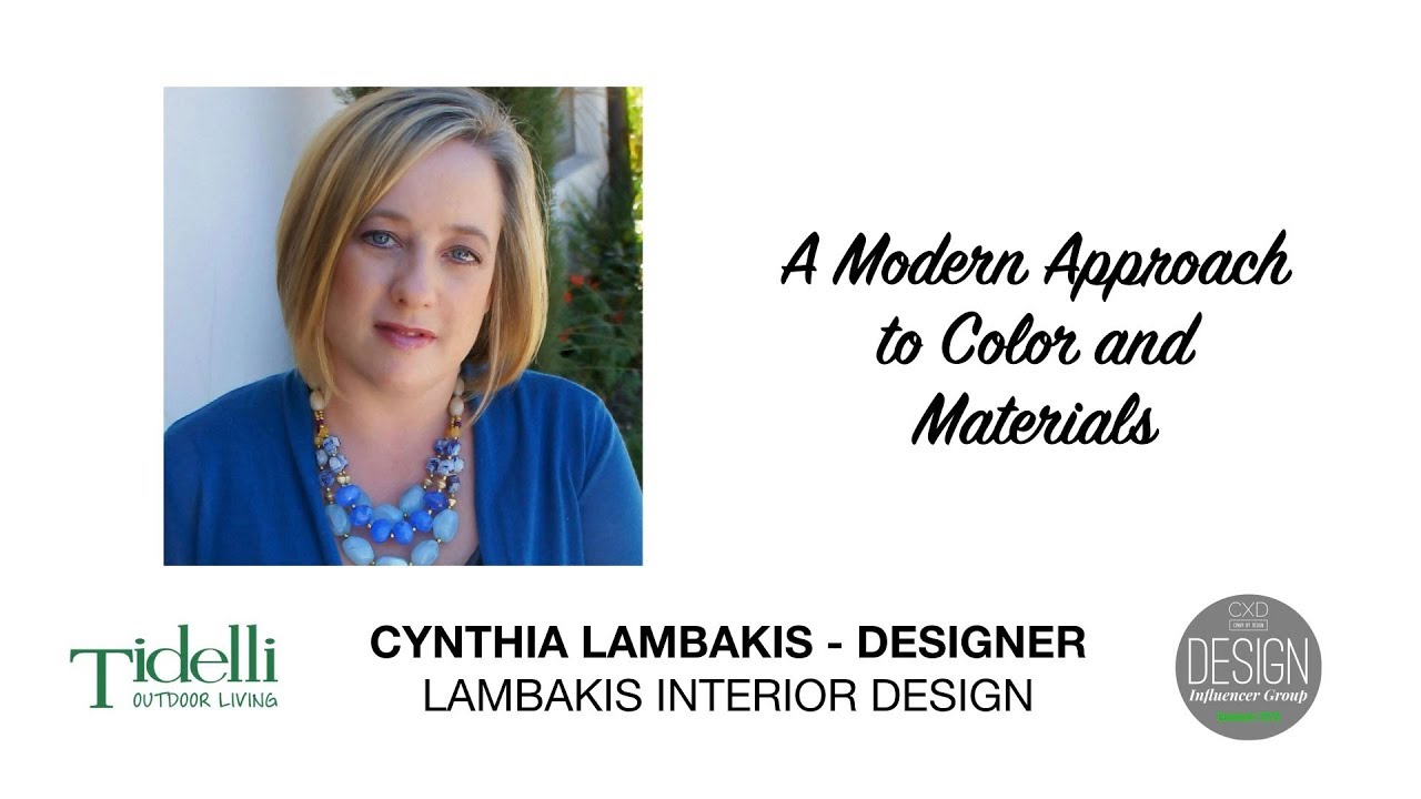 Cynthia Lambakis | Design Influencer Group | A Modern Approach to Design