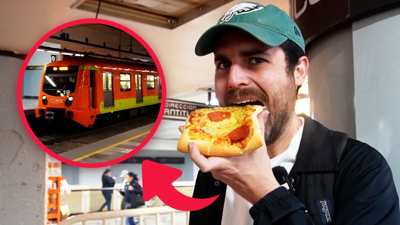 Prob&eacute; la comida m&aacute;s barata del metro de la CDMX | Daniel probando cosas