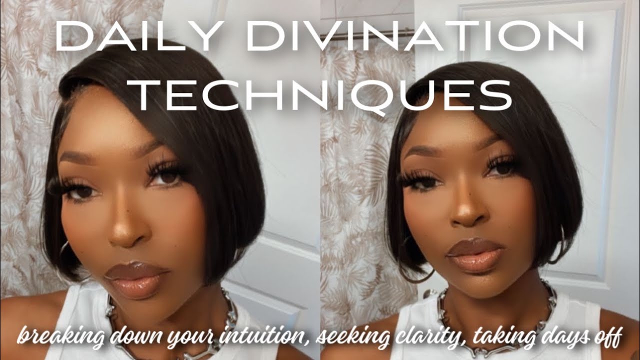 DAILY DIVINATION TECHNIQUES ✵ UNDERSTANDING INTUITIVE MESSAGES + SEEKING CLARITY + ENERGETIC REST ✵
