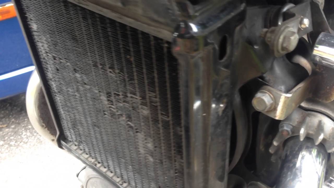 Cx500 cracked cooling fan