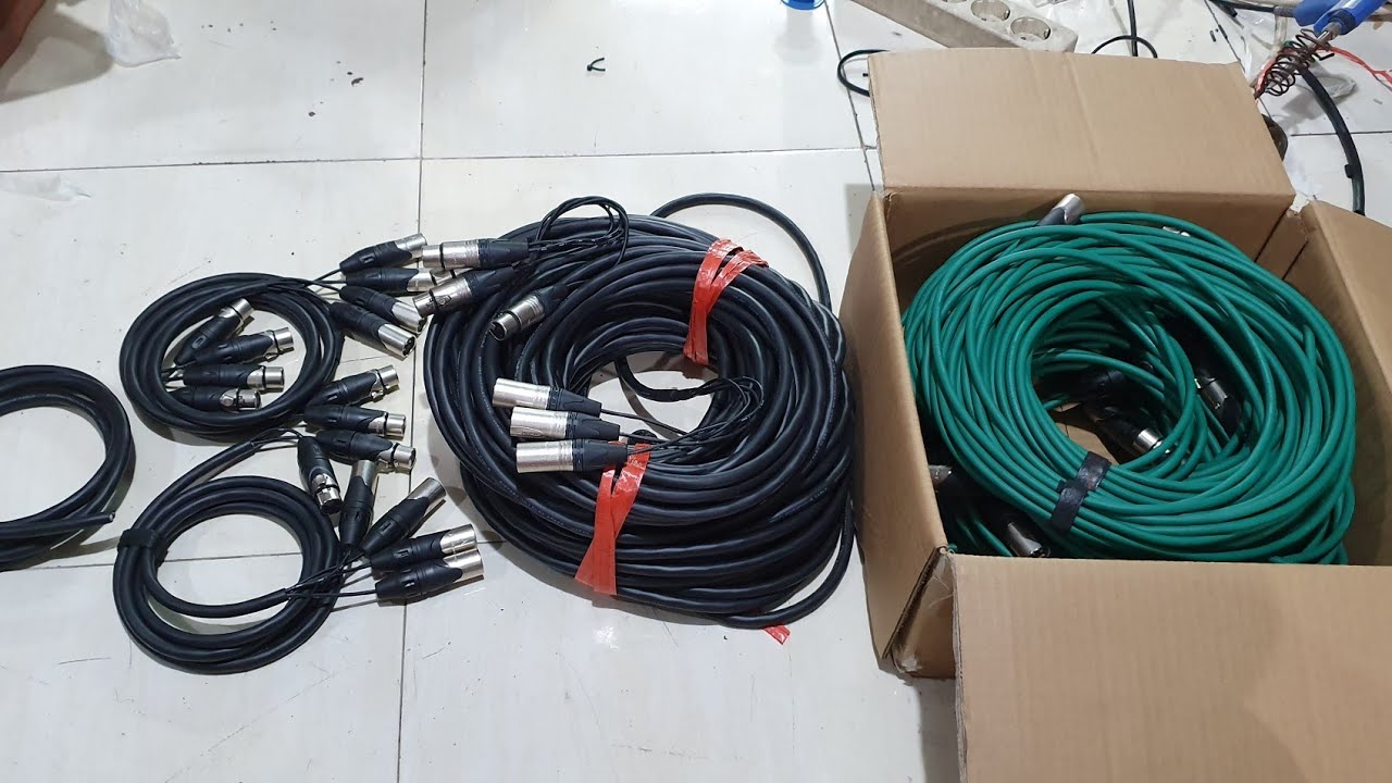 Kabel balap..untuk microfone dan input power ke dlms