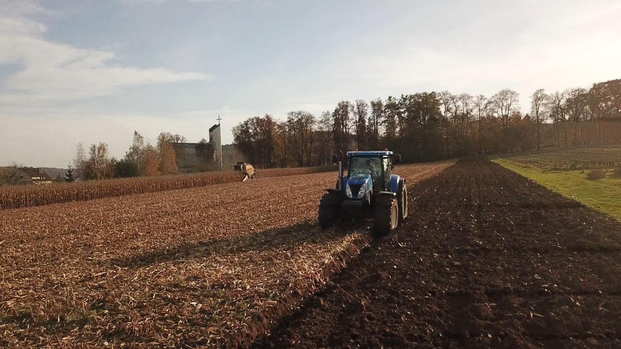 Jesień 2022 🚜Soja🚜Kukurydza🚜 Uprawa🚜Orka🚜Siew🚜NewHolland7040🚜Bizon 5058🚜Zetor🚜