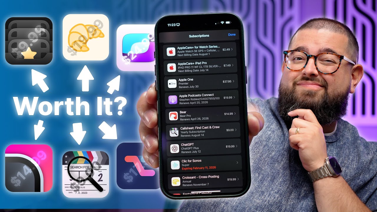 Every iPhone App Subscription I Pay For (and If They're Worth It)